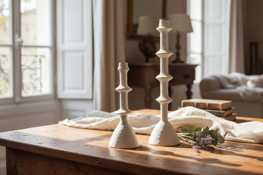 BOUGEOIRS PAPIER MÂCHÉ V