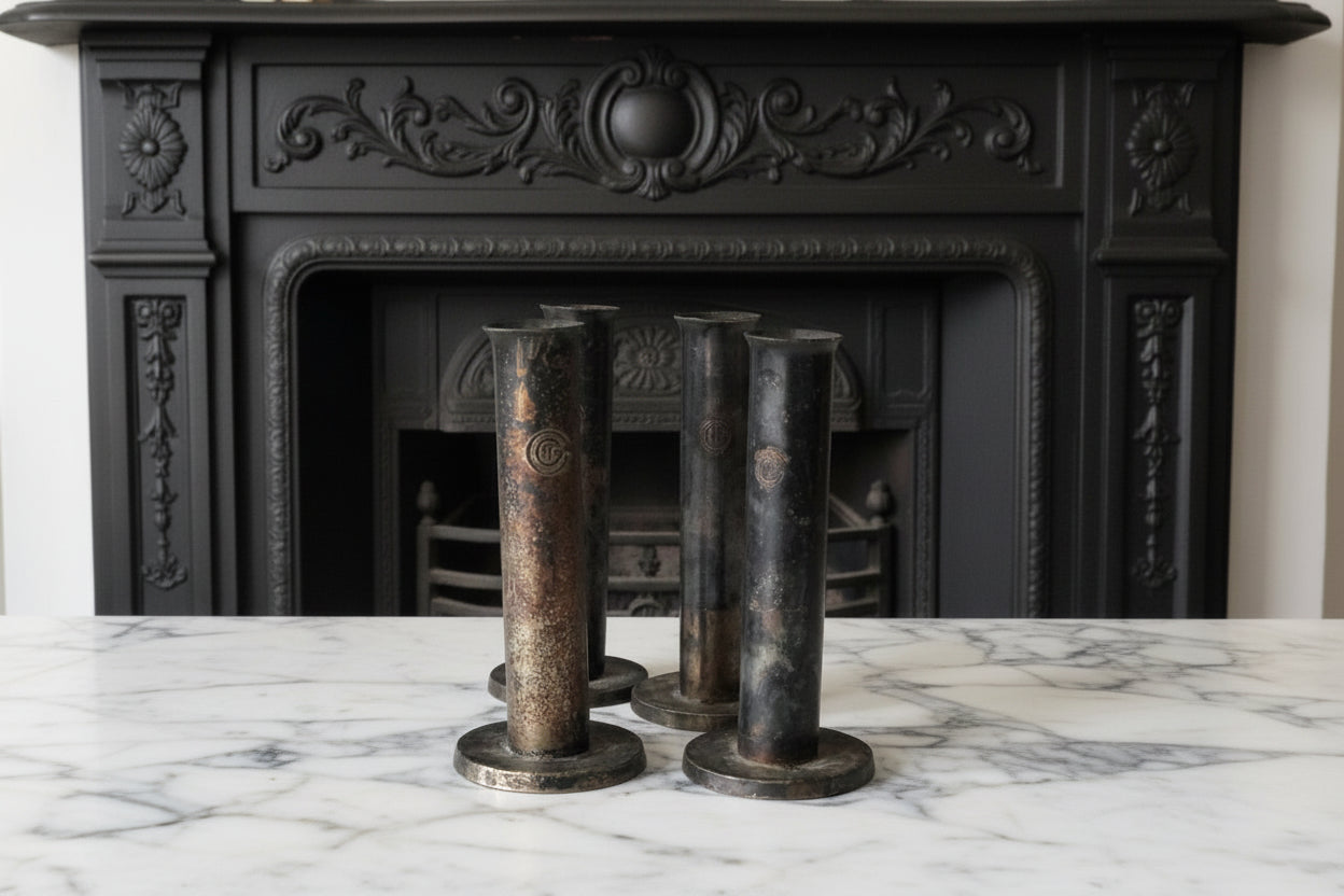 BOUGEOIRS ACIER FER Travaillés à la main V