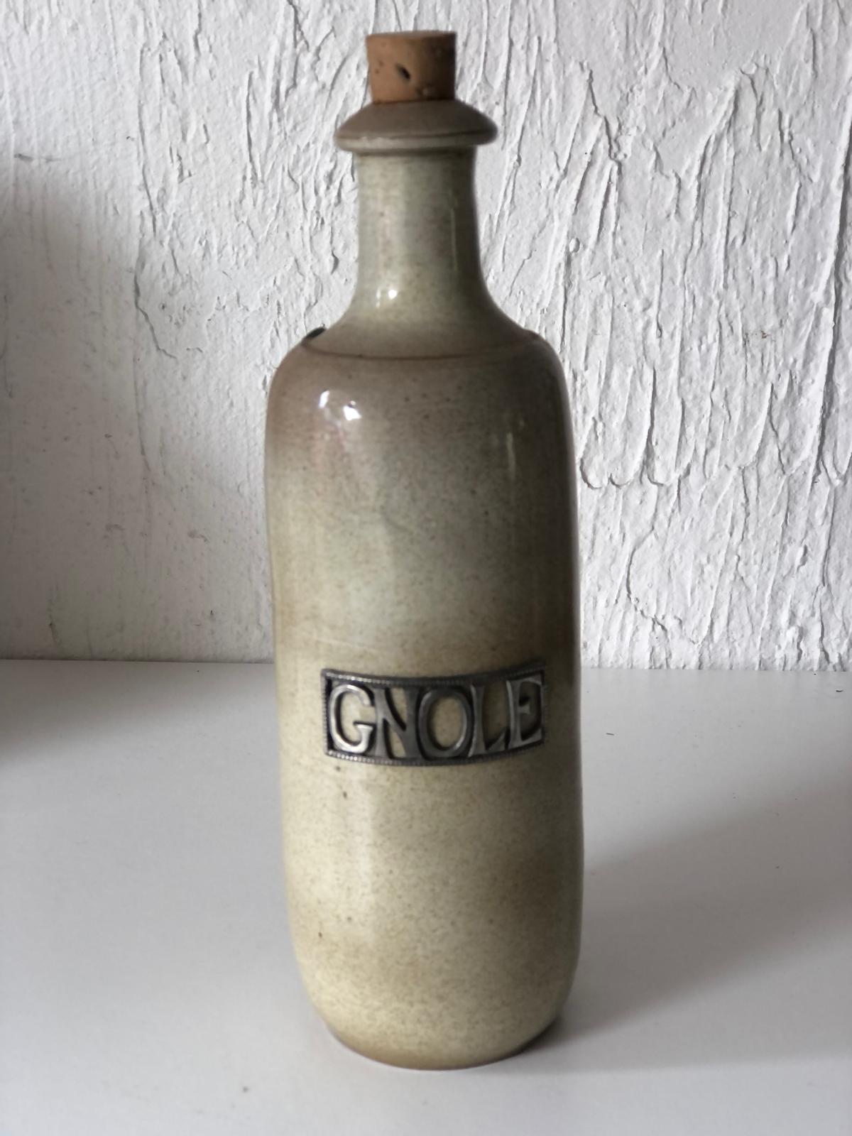 BOUTEILLE GNOLE Grès Petite blanc