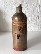 BOUTEILLE Grès Motif Estampillé