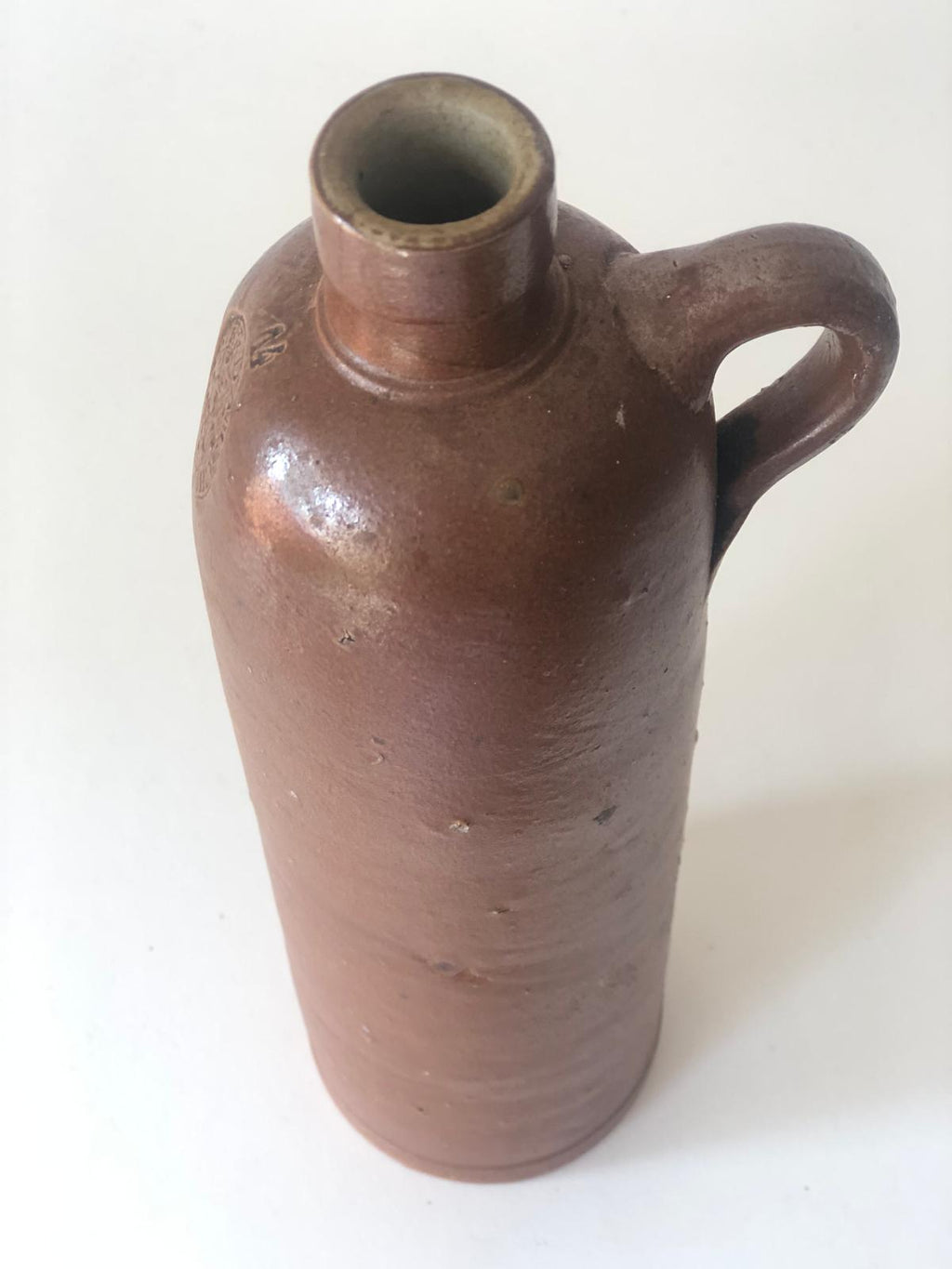 CRUCHE BOUTEILLE Terre Cuite LOGO AMSTERDAM