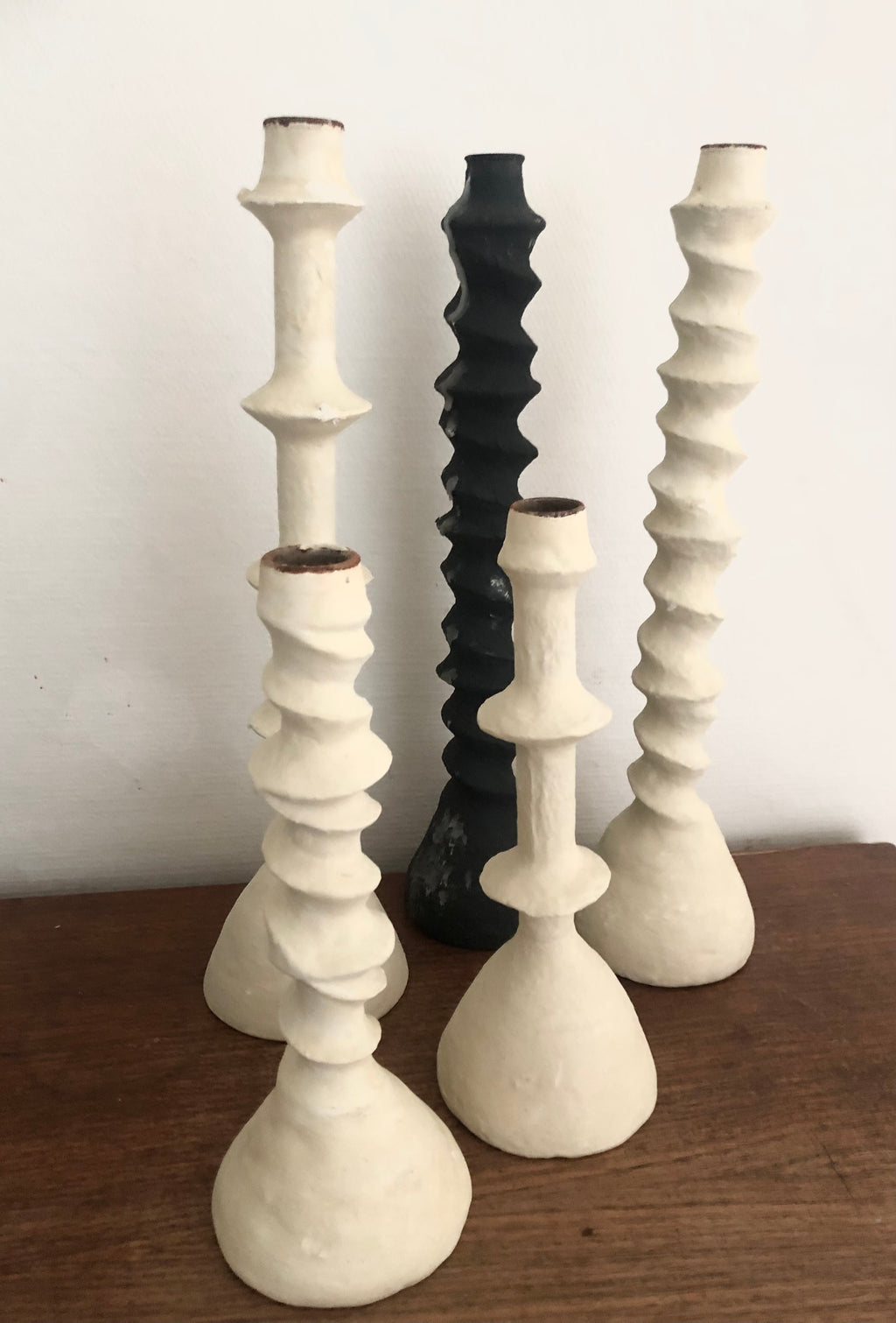 BOUGEOIRS PAPIER MÂCHÉ V