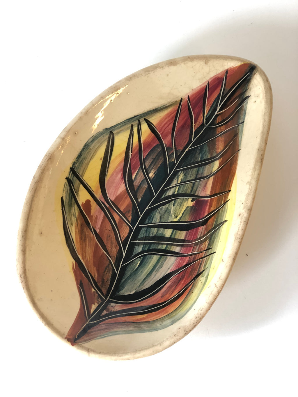 PLAT DE TABLE Céramique Année 70