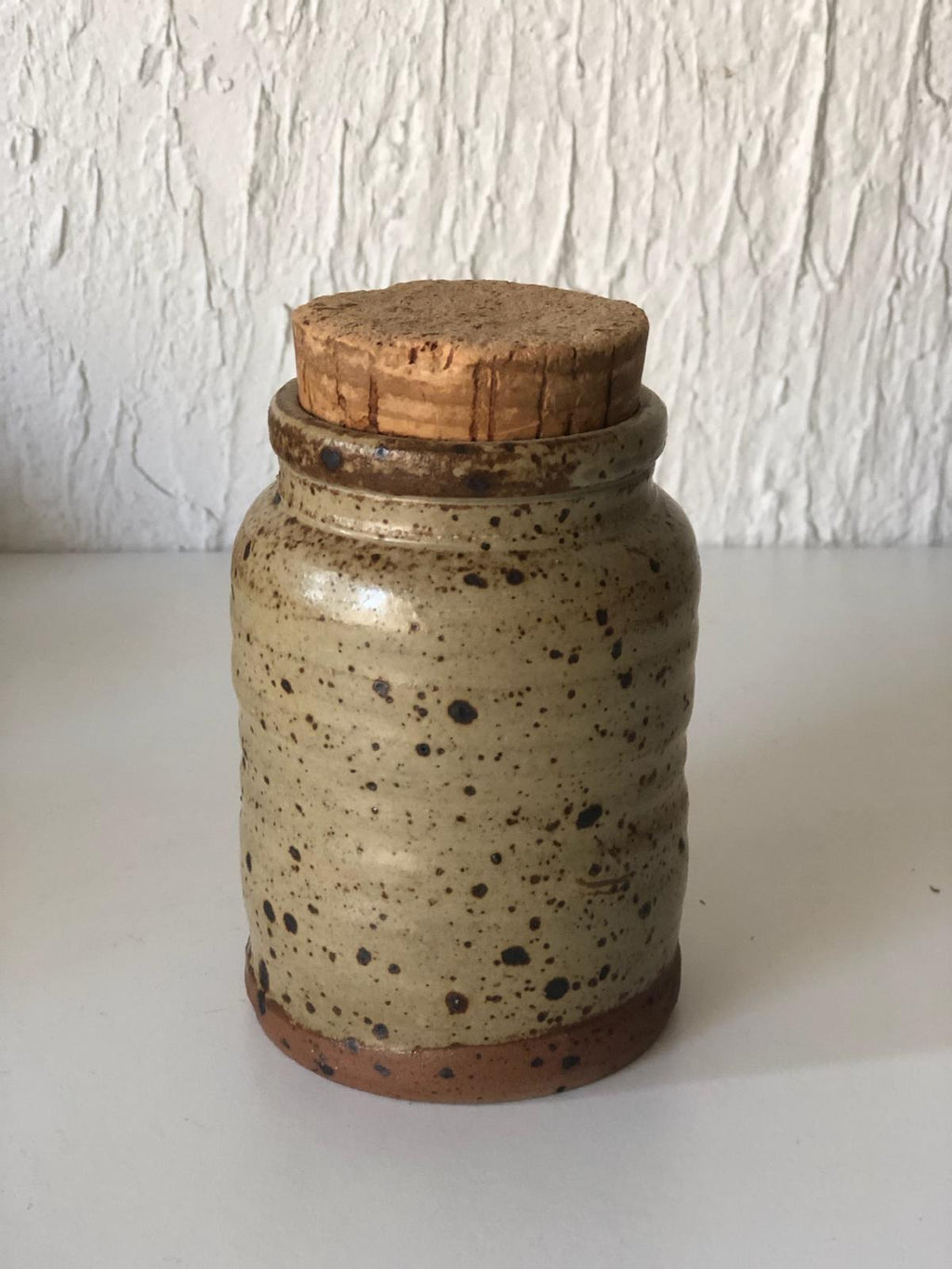 POT MOUTARDE Grès PYRITE