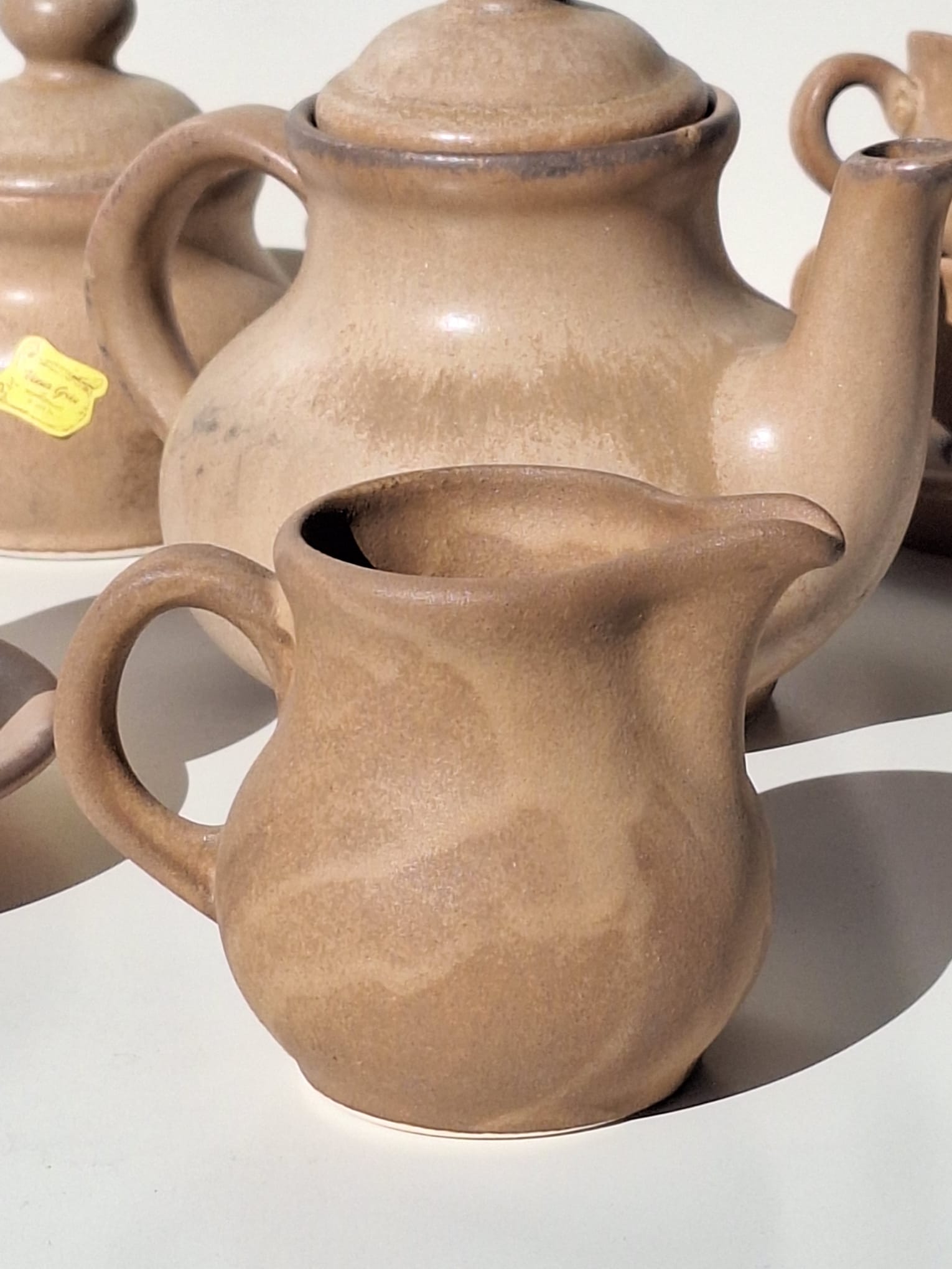 SERVICE A Café / Thé - Grès VINTAGE 🖋  Numéroté