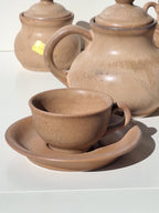 SERVICE A Café / Thé - Grès VINTAGE 🖋  Numéroté