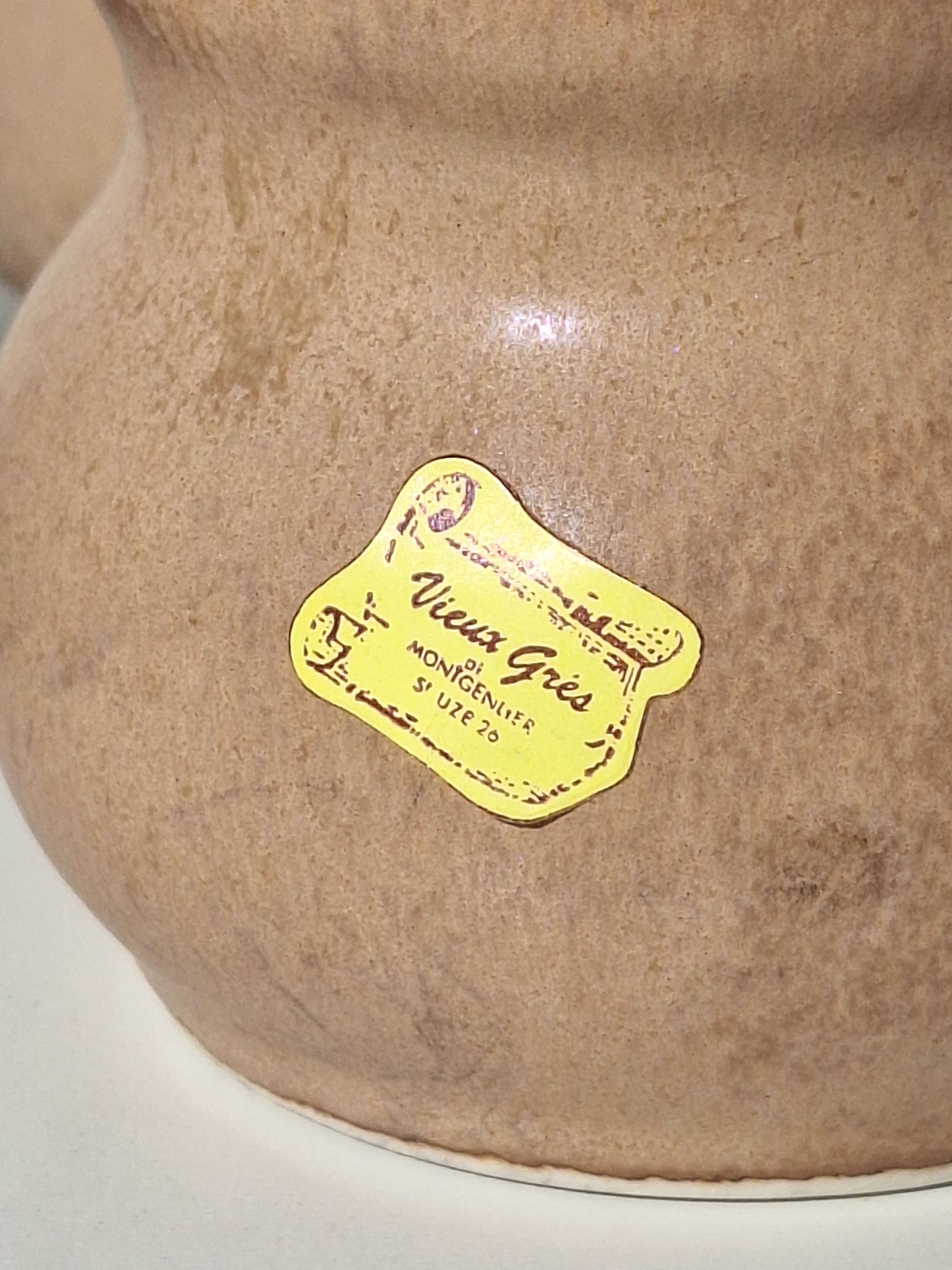 SERVICE A Café / Thé - Grès VINTAGE 🖋  Numéroté