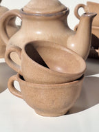 SERVICE A Café / Thé - Grès VINTAGE 🖋  Numéroté