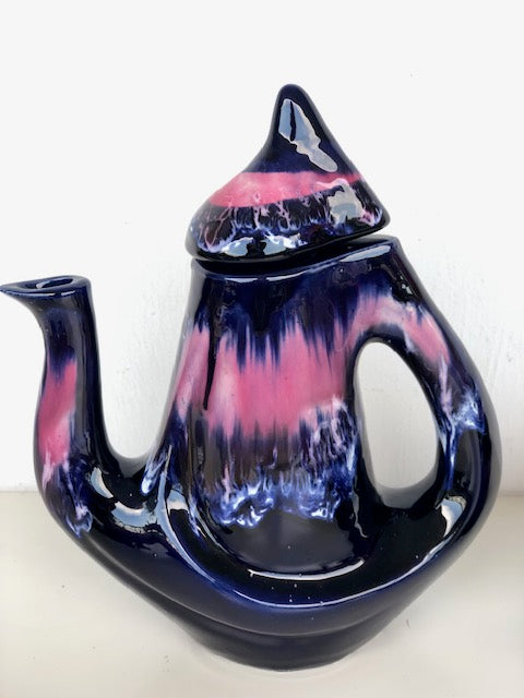 VALLAURIS Service à café CERAMIQUE 9 pièces  Signé