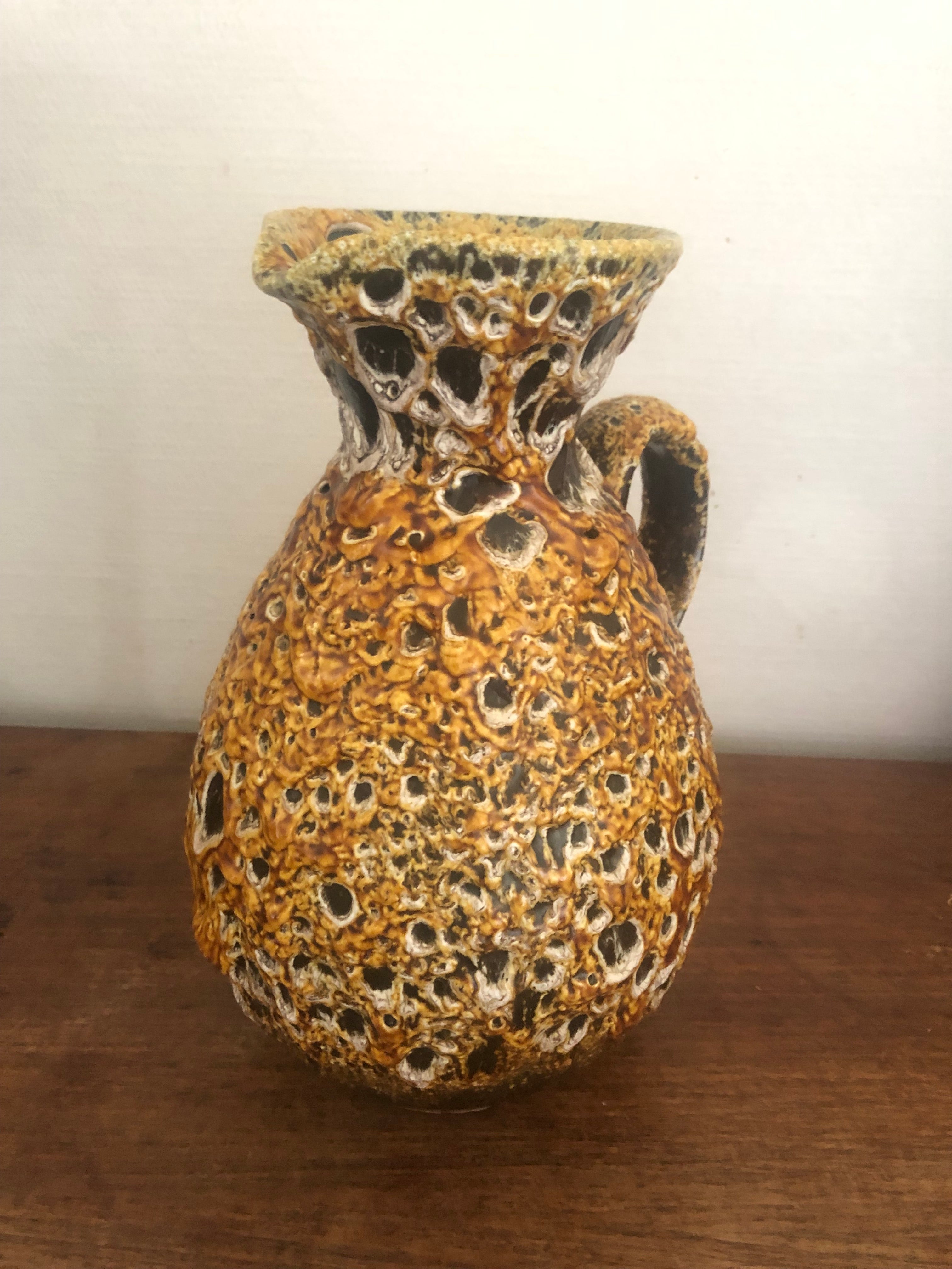 VASE CRUCHE CERAMIQUE Style Fat Lav Années 1960–1970