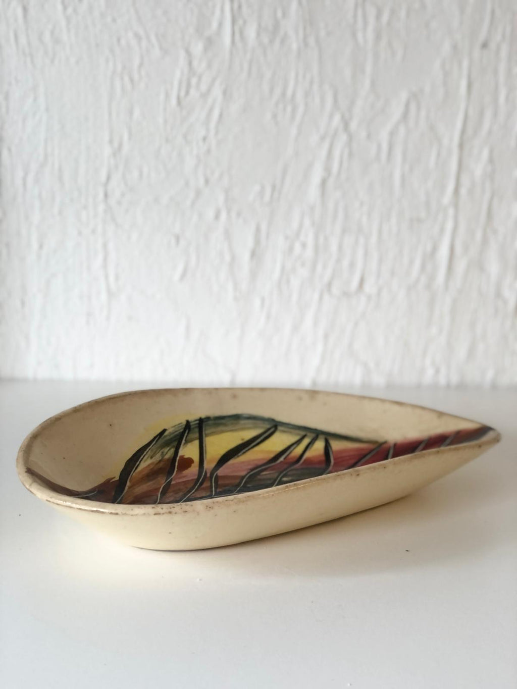PLAT DE TABLE Céramique Année 70