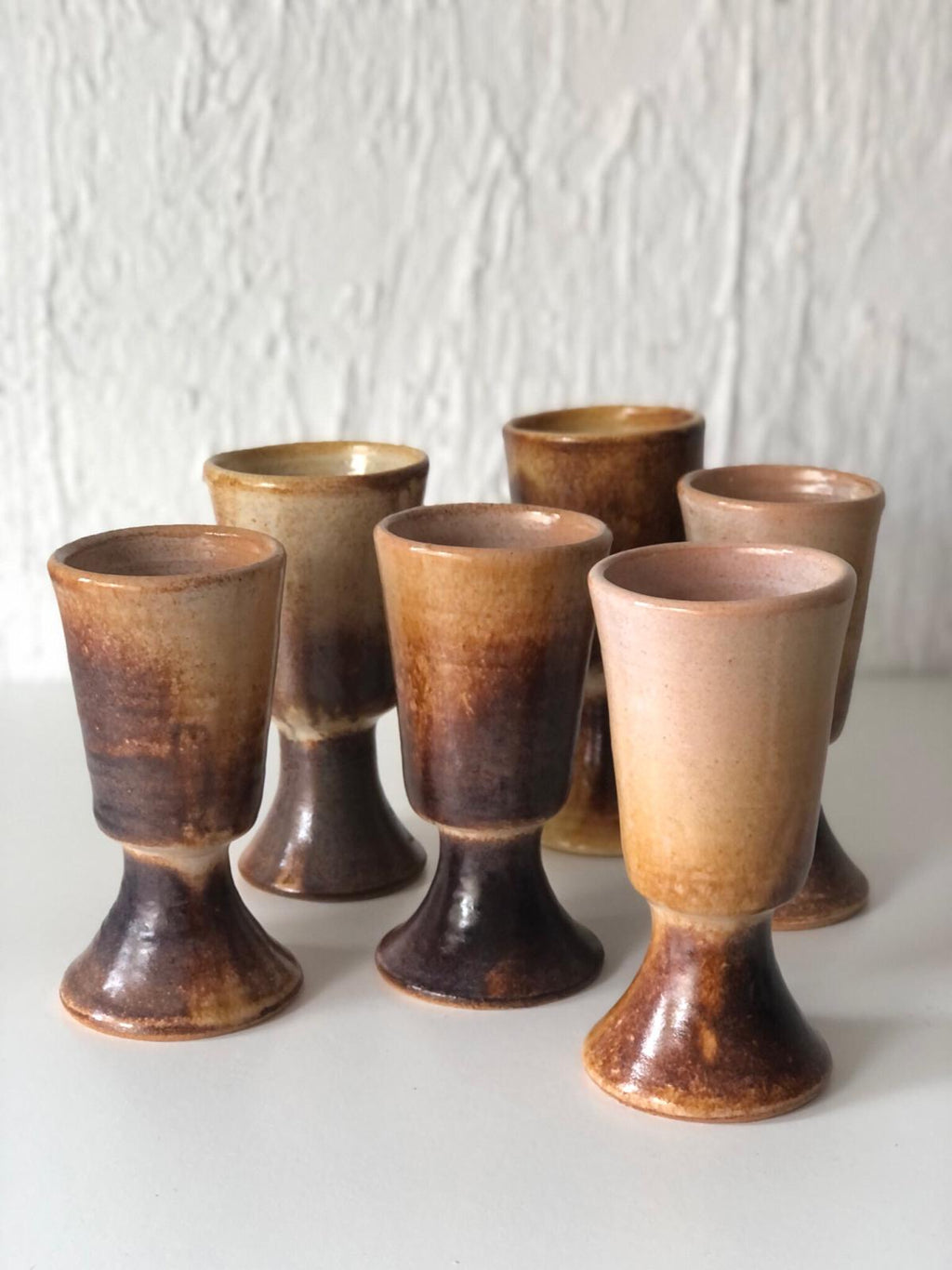 MAZAGRAN VINTAGE Grès Céramique Signé