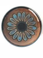 ASSIETTES Motif  FLEUR  VINTAGE Grès Céramique  6 Pièces