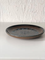 ASSIETTES Motif  FLEUR  VINTAGE Grès Céramique  6 Pièces