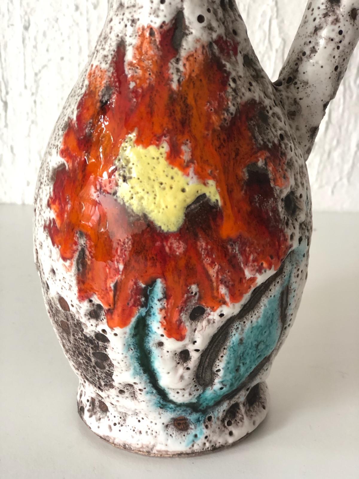 PICHET  FAT LAVA Signé VALLAURIS 🖊️