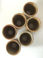 MAZGRAN VINTAGE Grès Céramique  Signé GRES VILLAGE FRANCE