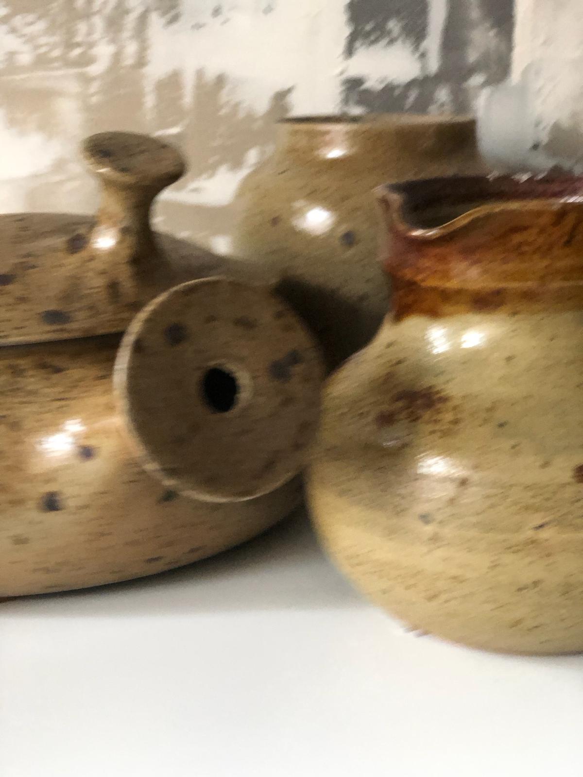 BOUGEOIR Grès PYRITE