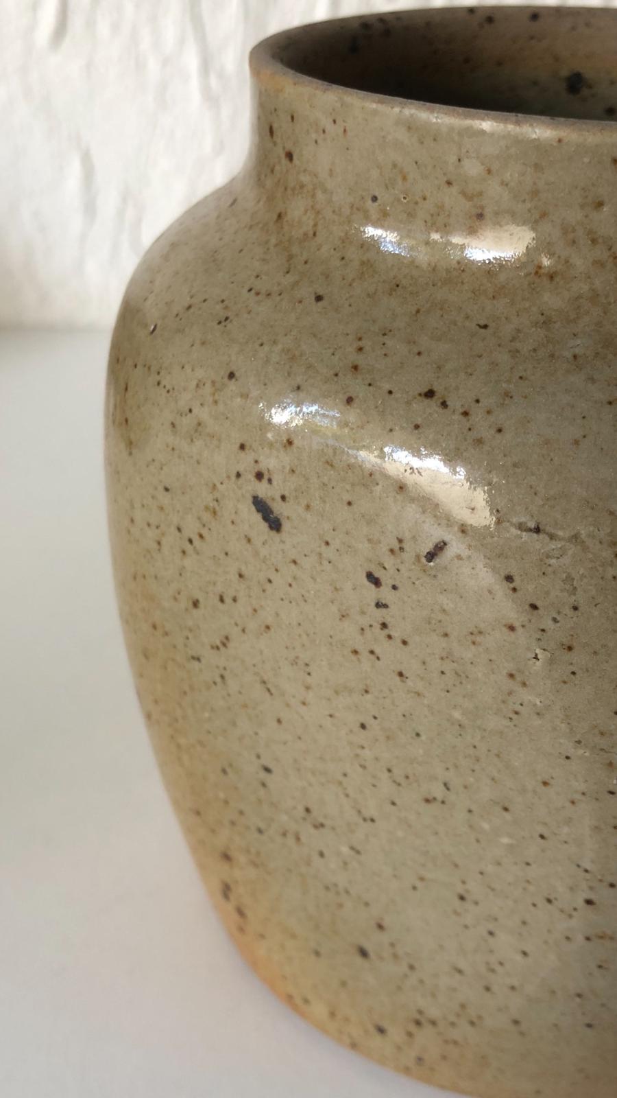 VASE Grès PYRITE.