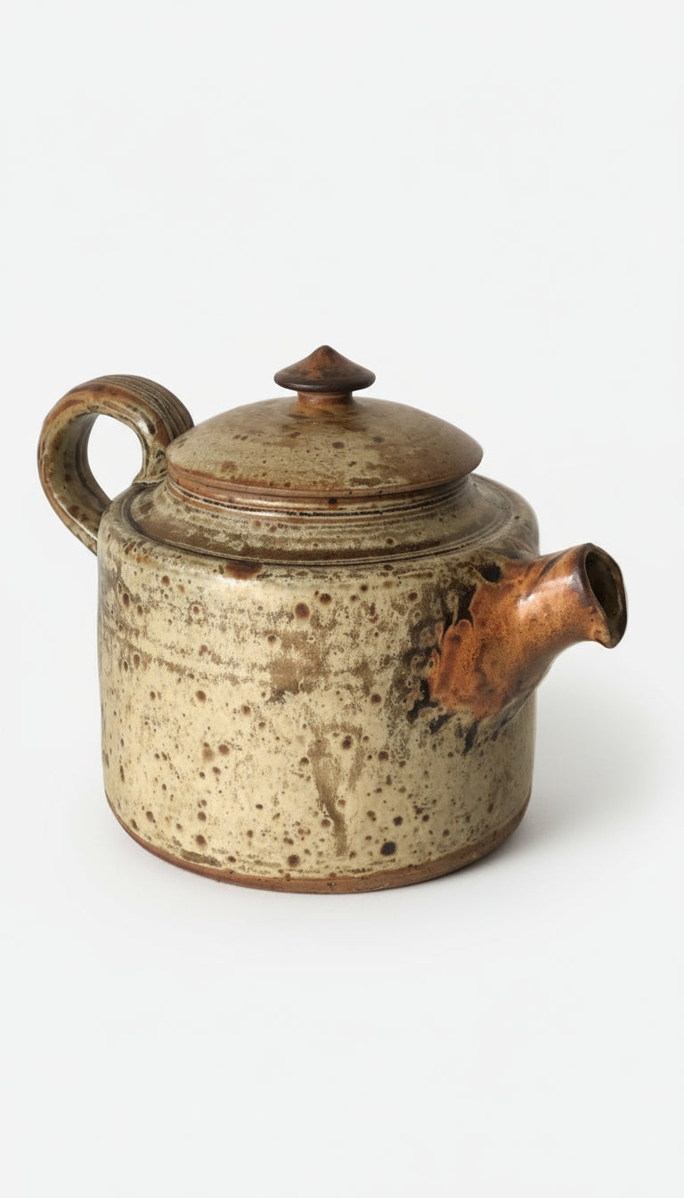 THÉIÈRE Grès PYRITE  ST AMAND EN PUISAYE Estampillé