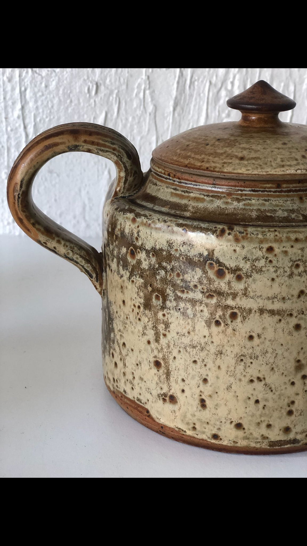 THÉIÈRE Grès PYRITE  ST AMAND EN PUISAYE Estampillé