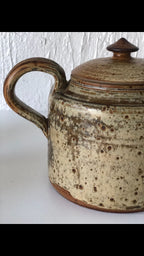 THÉIÈRE Grès PYRITE  ST AMAND EN PUISAYE Estampillé