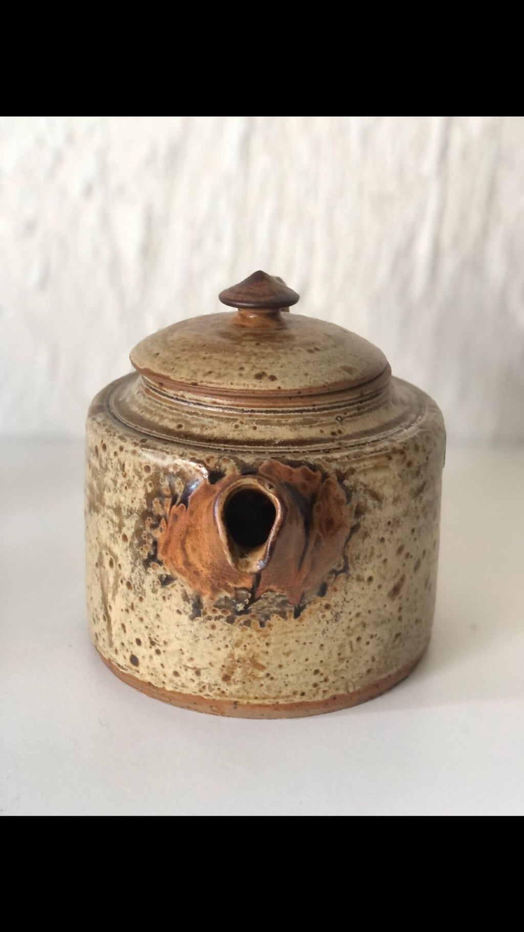 THÉIÈRE Grès PYRITE  ST AMAND EN PUISAYE Estampillé