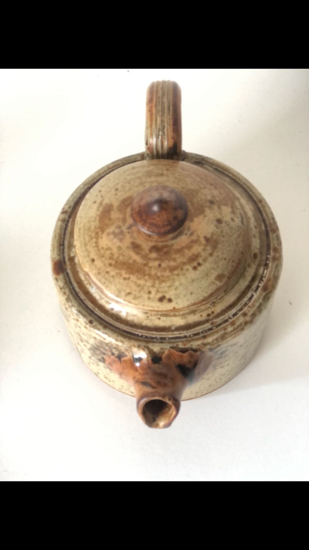 THÉIÈRE Grès PYRITE  ST AMAND EN PUISAYE Estampillé