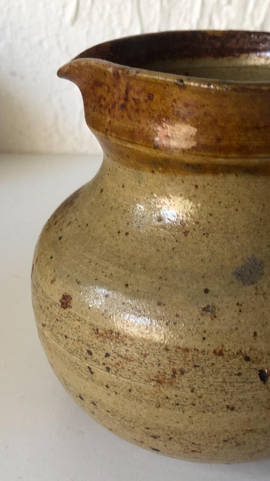 POT à LAIT Grès PYRITE