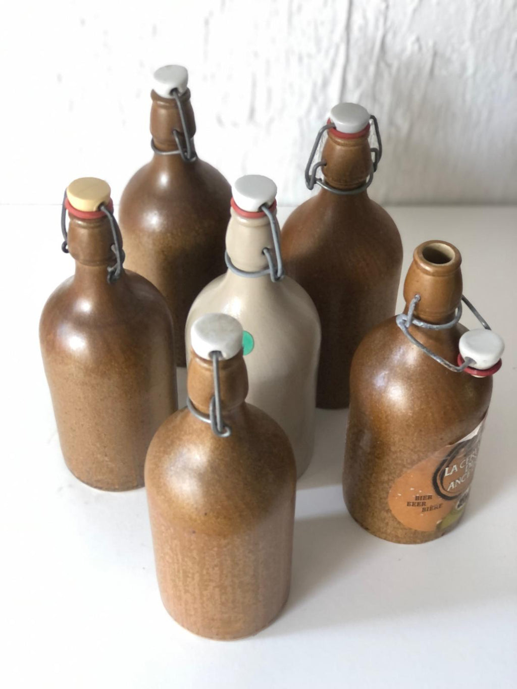 BOUTEILLE Grès blanc