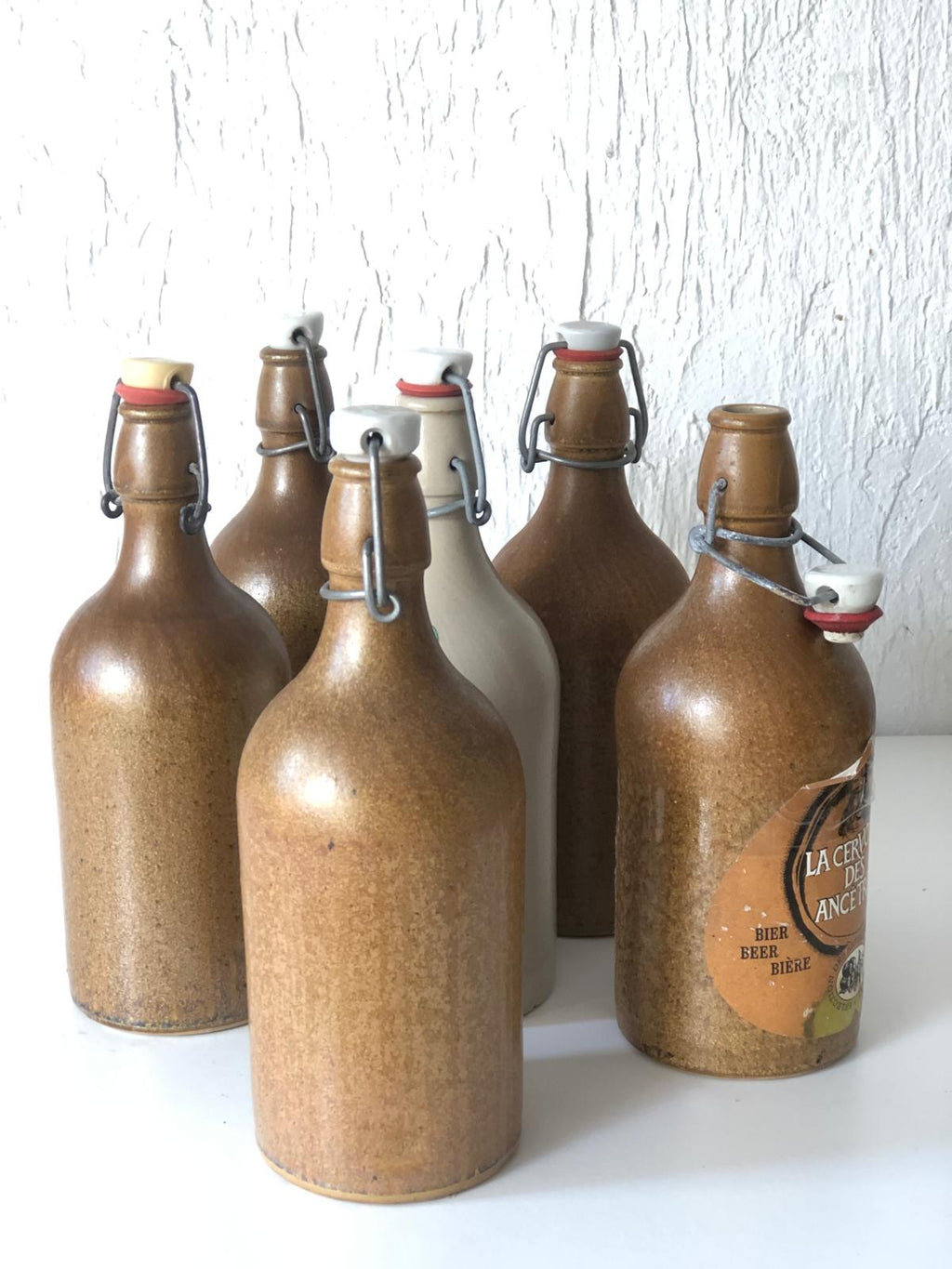 BOUTEILLE Grès blanc