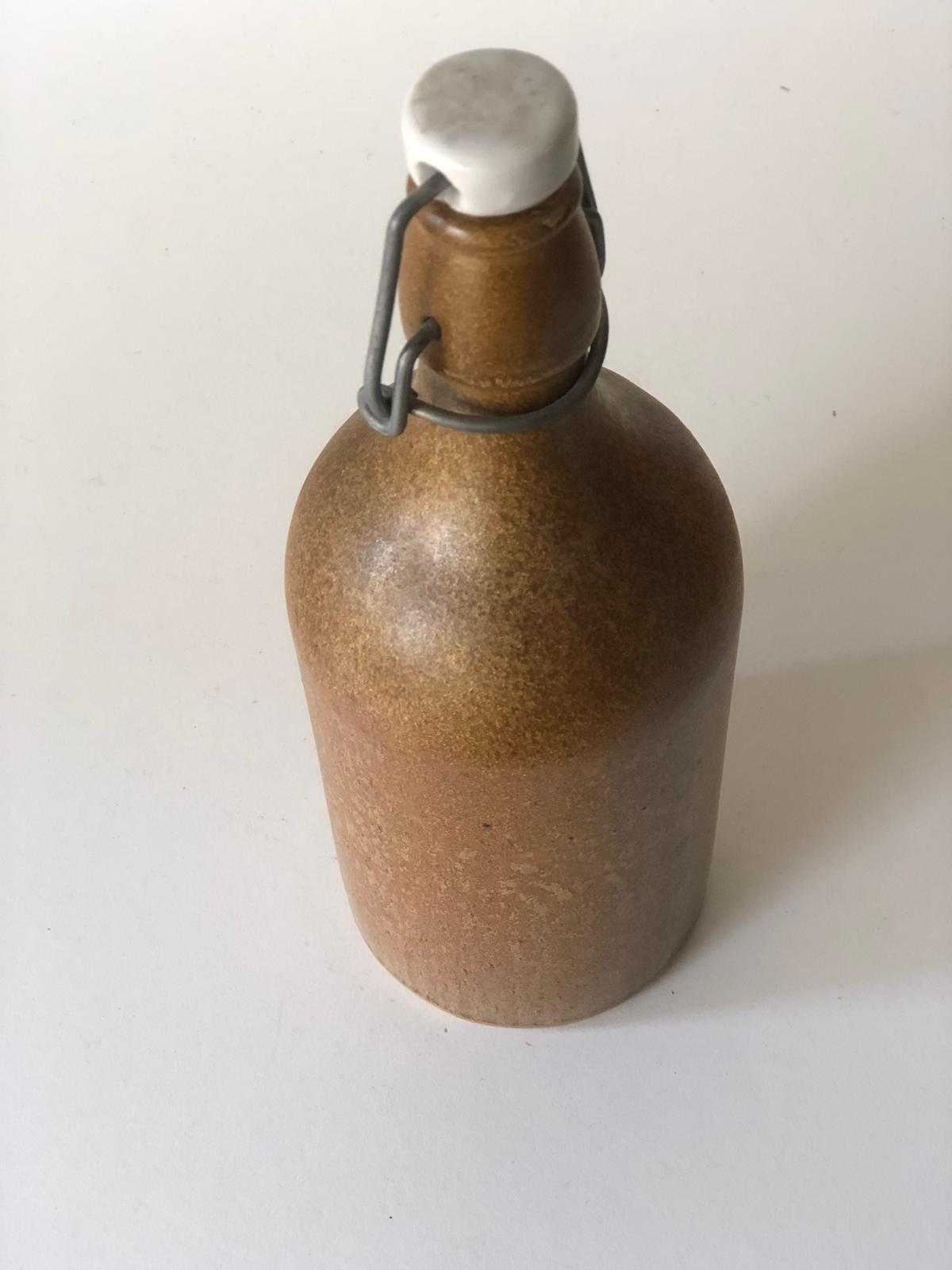 BOUTEILLE Grès Petite BRUN