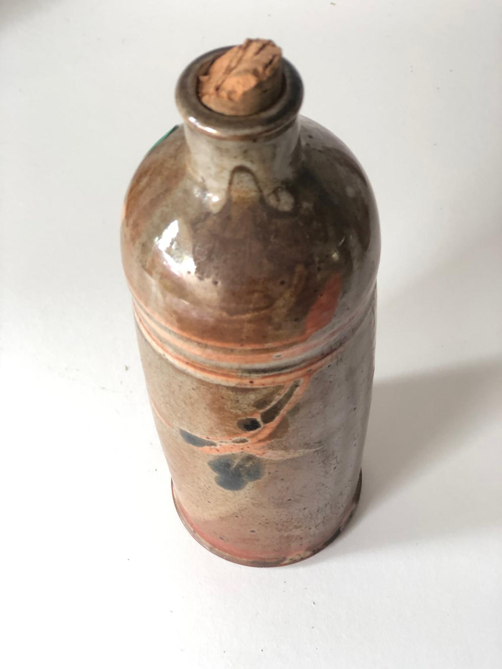 BOUTEILLE Grès Motif Estampillé