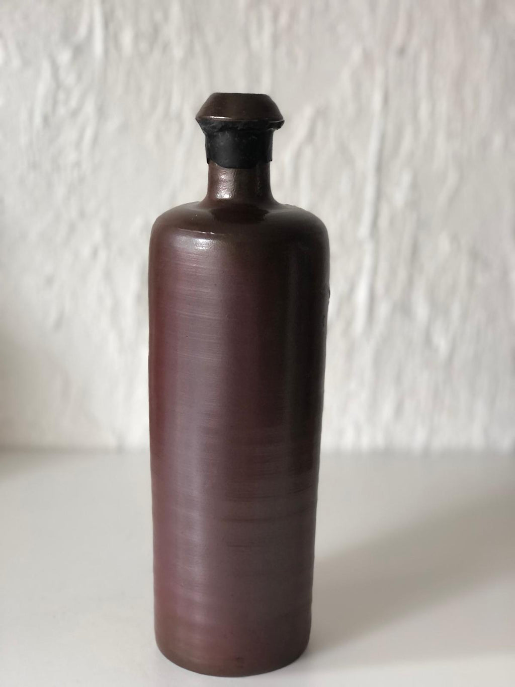 BOUTEILLE Grès Brun Estampillé