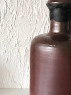 BOUTEILLE Grès Brun Estampillé