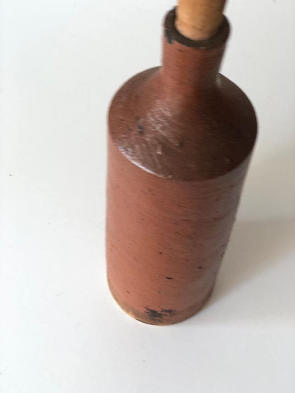 BOUTEILLE en Terre Cuite Brun