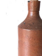 BOUTEILLE en Terre Cuite Brun