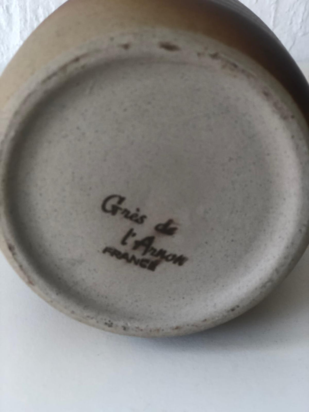 CRUCHE Petite Terre Cuite Signé GRES DE L'ARNOW