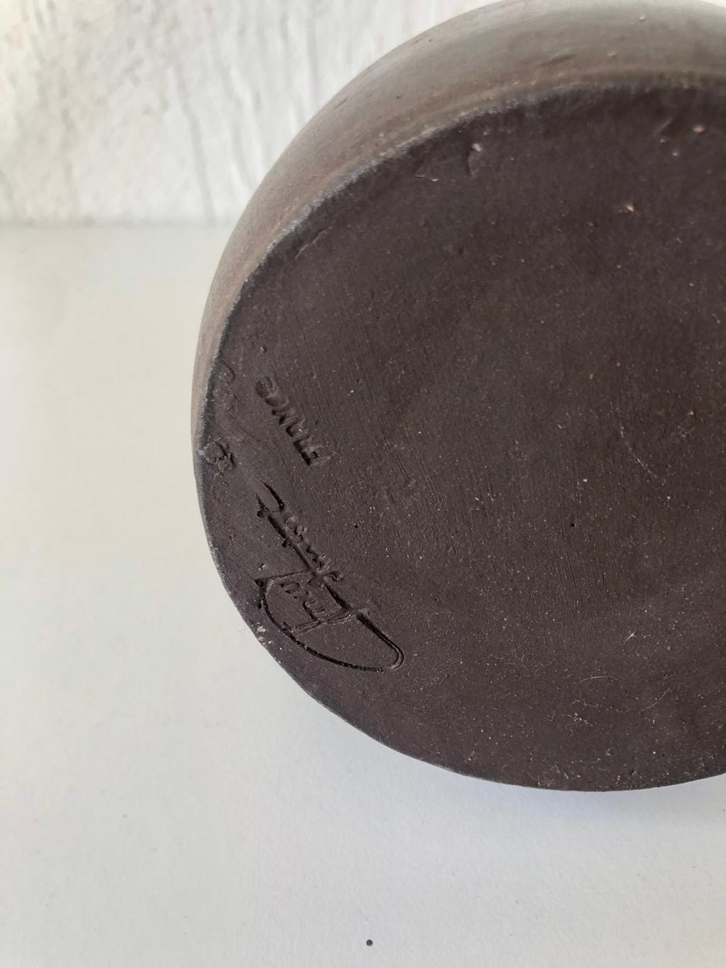 CRUCHE Grès  Estampillé Corde