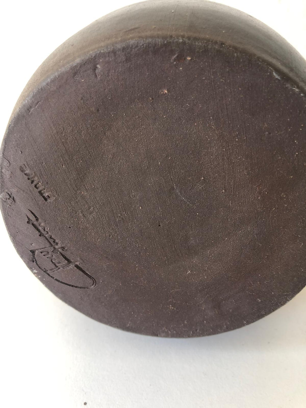 CRUCHE Grès  Estampillé Corde