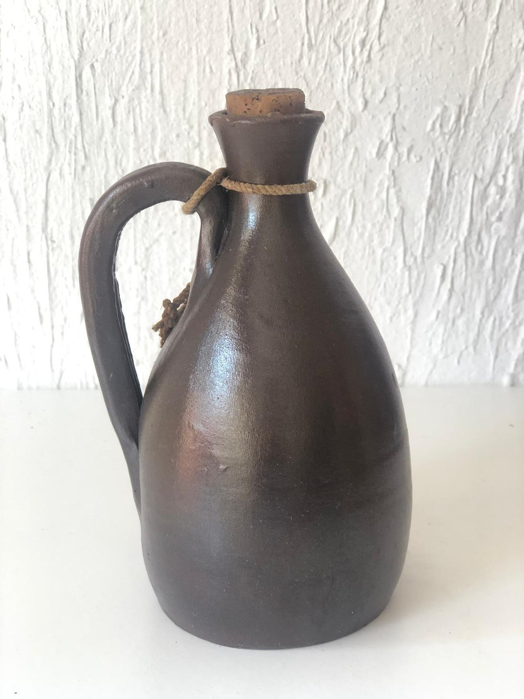 CRUCHE Grès  Estampillé Corde