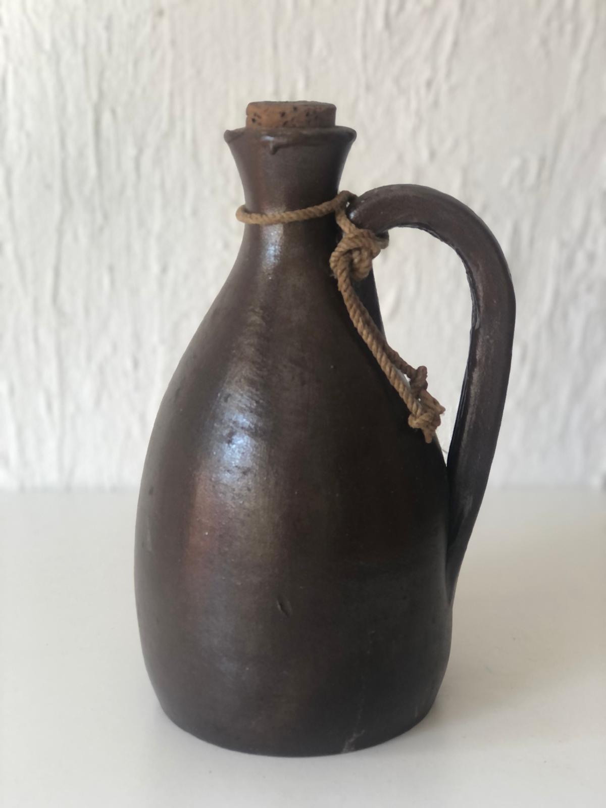 CRUCHE Corde Petite Grès  Estampillé