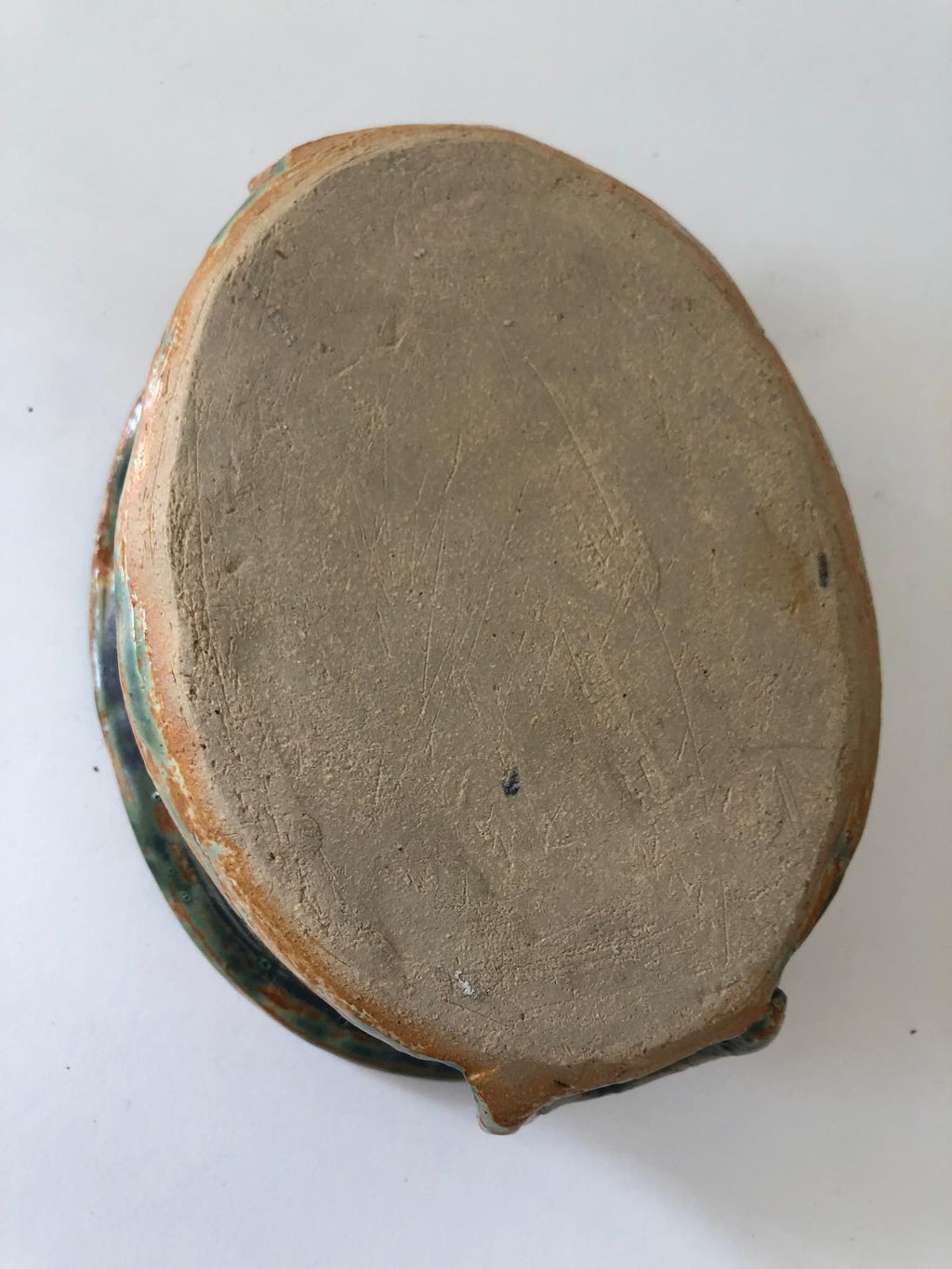 SOUPIERE Terre cuite Emaillée Vintage