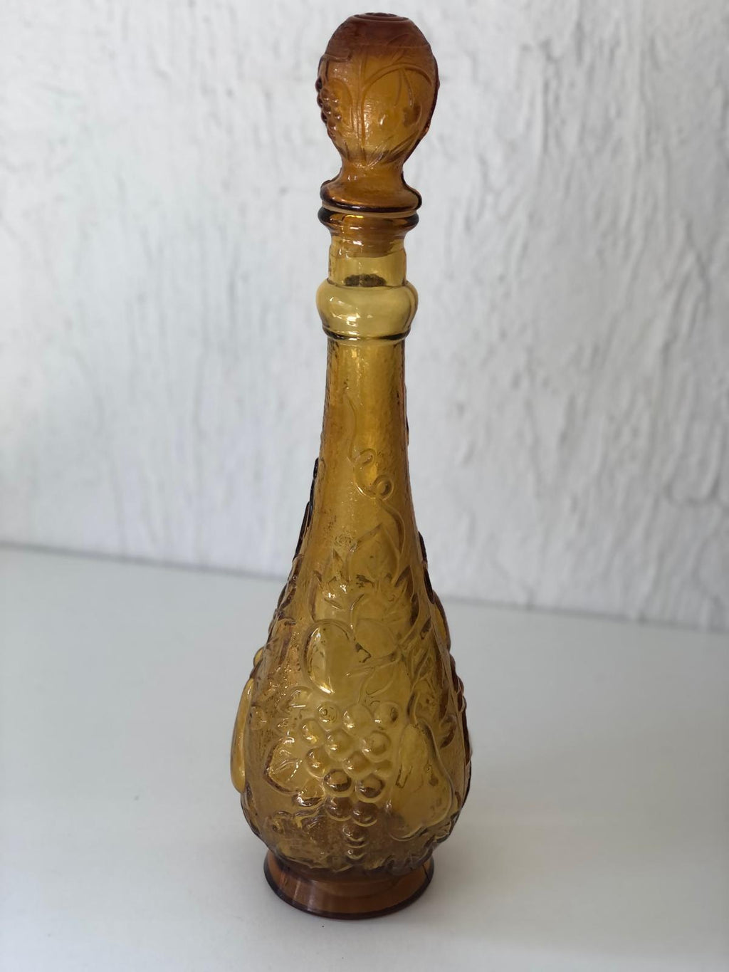 BOUTEILLE Verre Grapevine d'Empoli Italie.