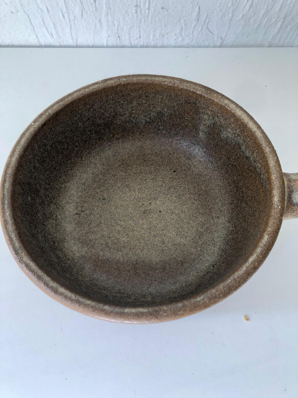 POÊLON CAQUELON Grès Vernissé