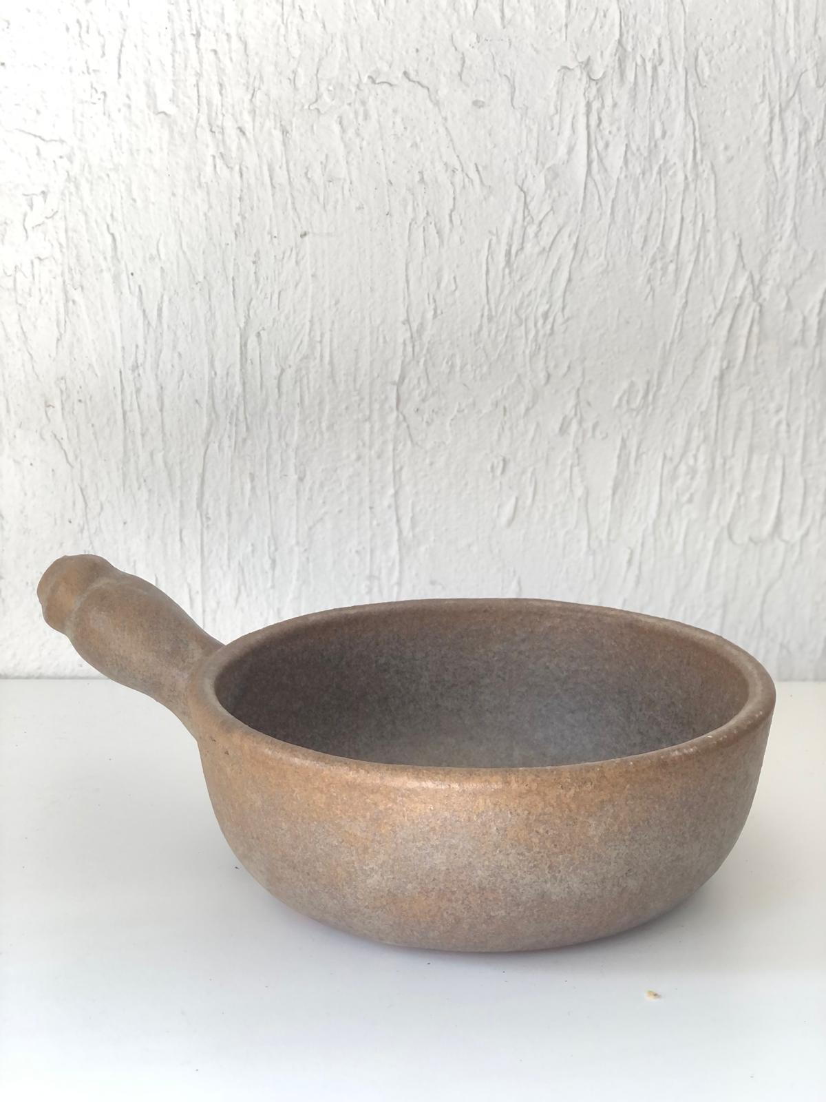 POÊLON CAQUELON Grès Vernissé