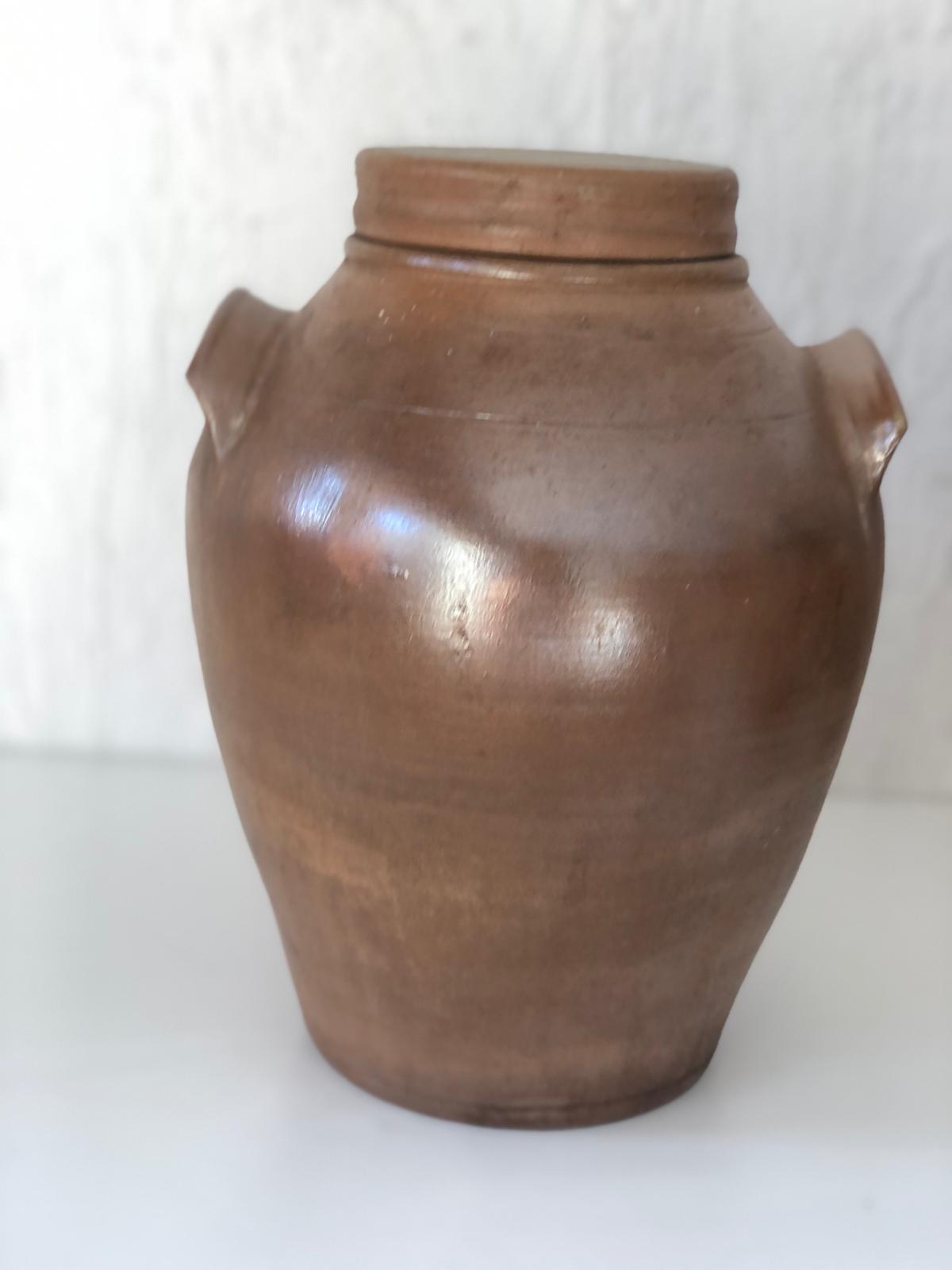 CRUCHE Terre Cuite avec son bouchon