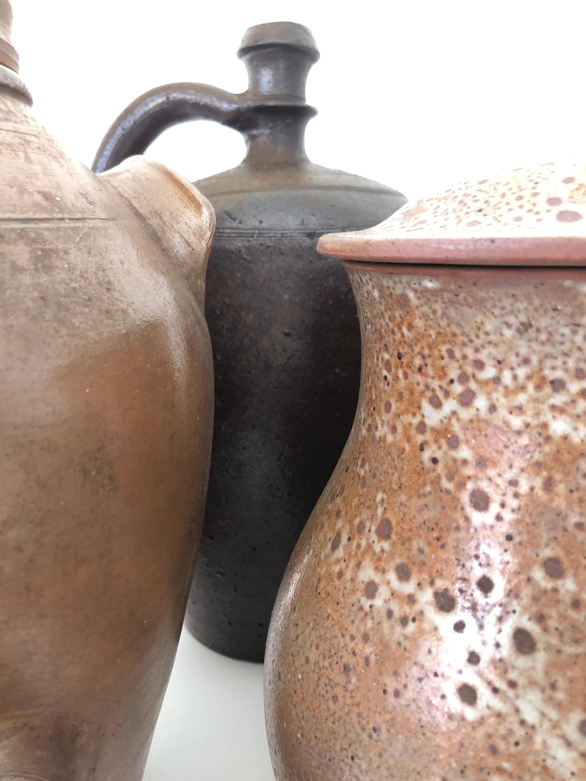 CRUCHE Terre Cuite avec son bouchon