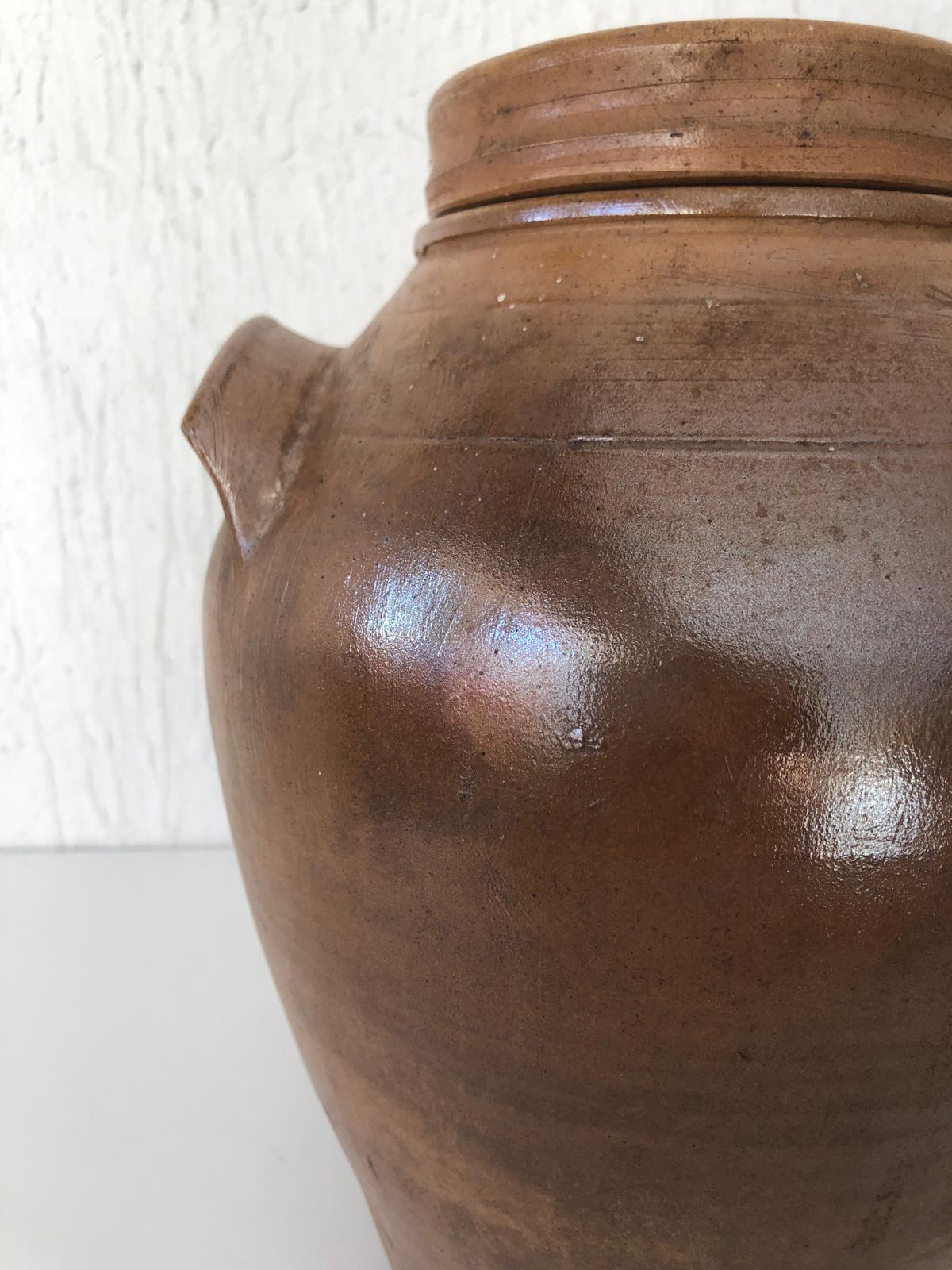 CRUCHE Terre Cuite avec son bouchon