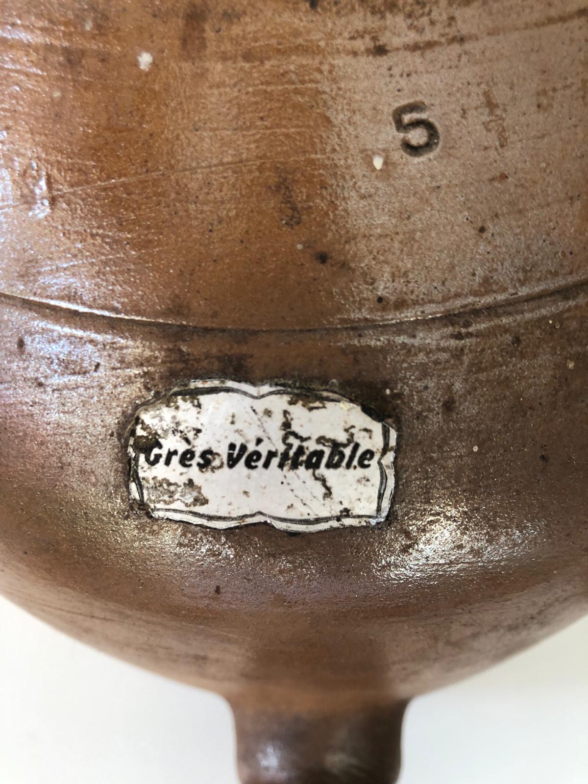 CRUCHE Terre Cuite avec son bouchon