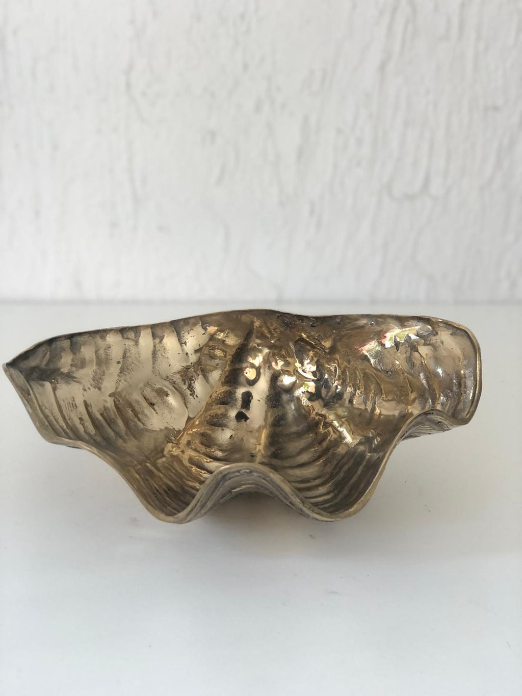 COQUILLAGE Vide Poche Bronze